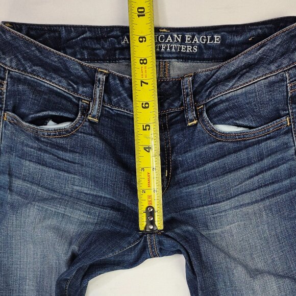 American Eagle Outfitters Size 2 Regular 31" Inseam Super Stretch Jegging Jeans - Picture 3 of 12
